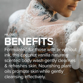 Mad Rabbit lather texture close-up, reveals creamy hydrating foam benefit
