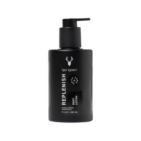 Mad Rabbit bottle front view showing clean label and clear use benefits