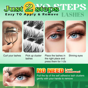 Madam Fifi lash fiber texture close-up highlighting soft, feather-light feel for comfort