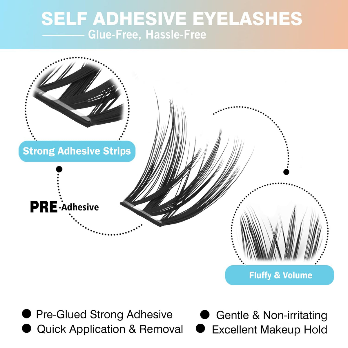Madam Fifi organized lash tray displaying 156 clusters for customization benefit