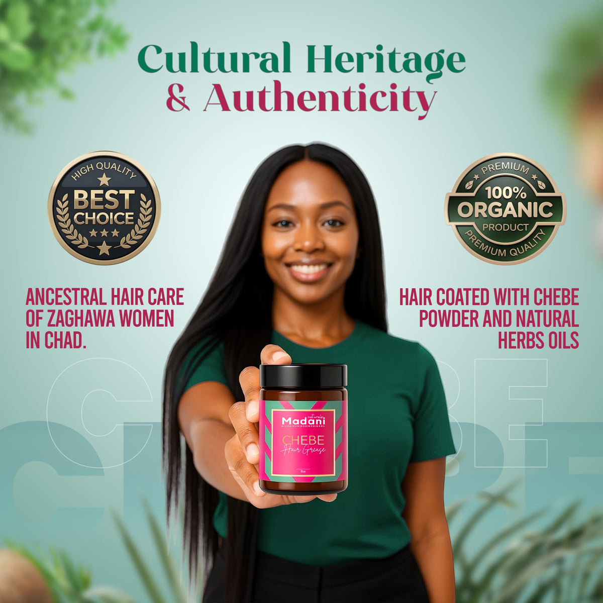 Madani Naturals jar on bathroom shelf illustrating routine use and daily moisture