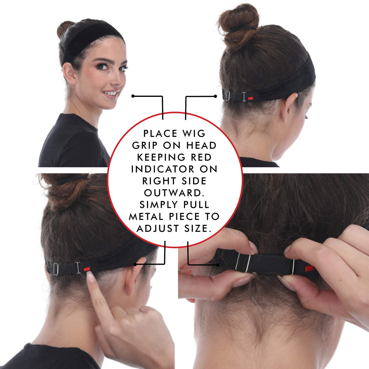 Madison Headwear inner grip texture demonstrating no-slip performance