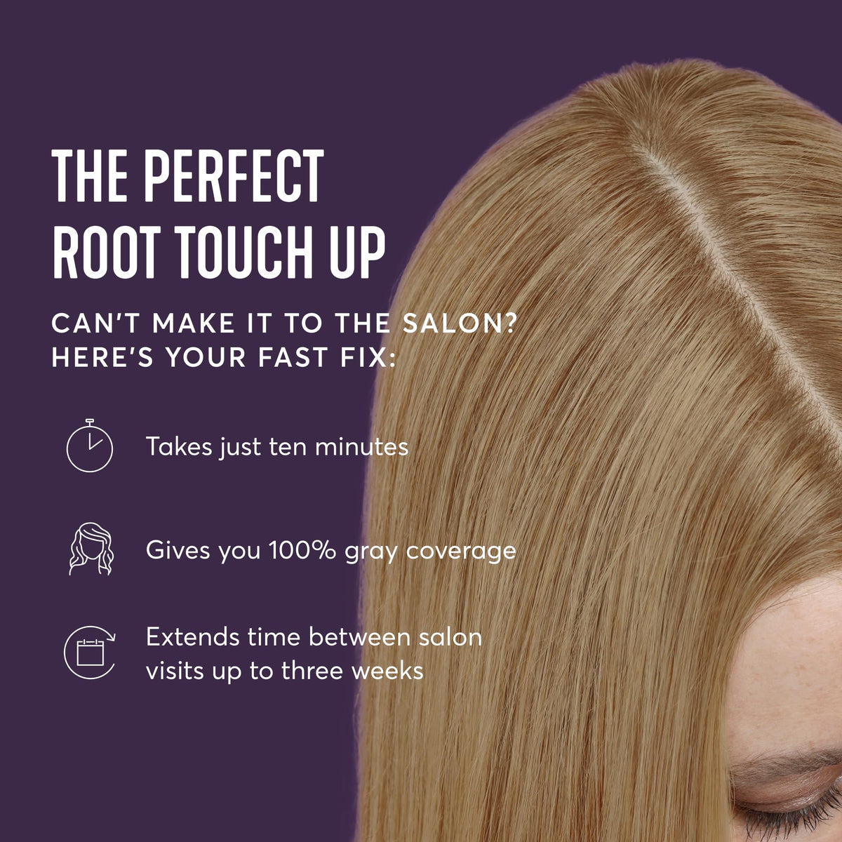 Madison Reed precision brush and bowl ready to apply roots accurately and neatly