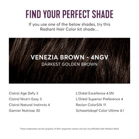 Madison Reed application at roots demonstrating even gray coverage benefit
