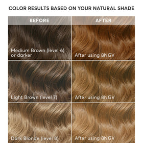 Madison Reed applicator brush applying dye showing precise coverage benefit