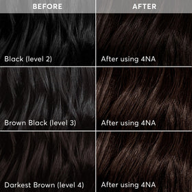 Madison Reed application on roots illustrating even gray coverage benefit