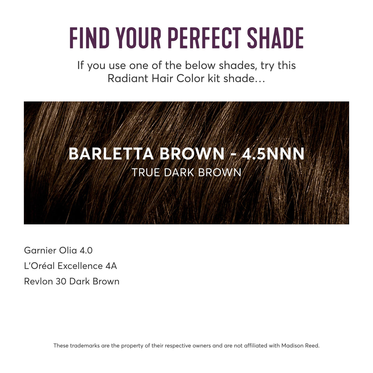 Madison Reed product label close-up highlighting Smart 8-Free benefits
