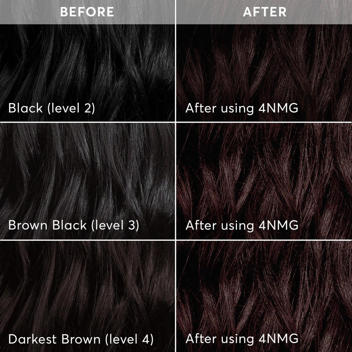 Madison Reed before and after showing full gray coverage benefit