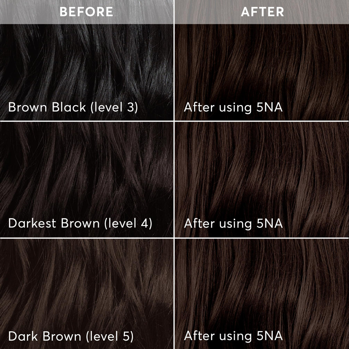 Madison Reed before and after root touch-up showing seamless gray coverage and blended finish