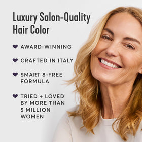Madison Reed conditioner, argan oil and keratin ingredients showing nourishment benefit