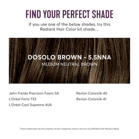 Madison Reed keratin, argan oil, and ginseng ingredients for conditioning