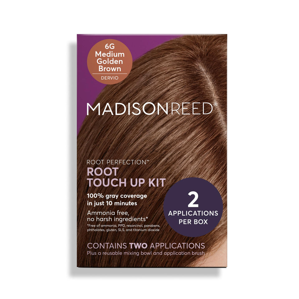 Madison Reed front box view showing kit and benefits