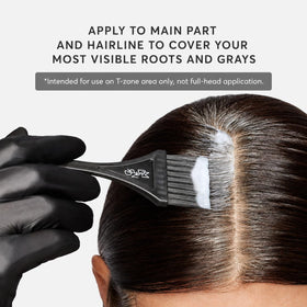 Madison Reed color cream and activator mixed for fast coverage