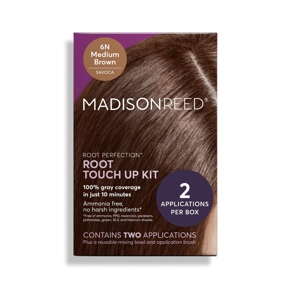 Madison Reed front packaging showing kit and shade for quick recognition