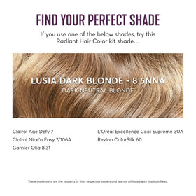 Madison Reed root touch-up demonstration illustrating effective gray coverage benefit