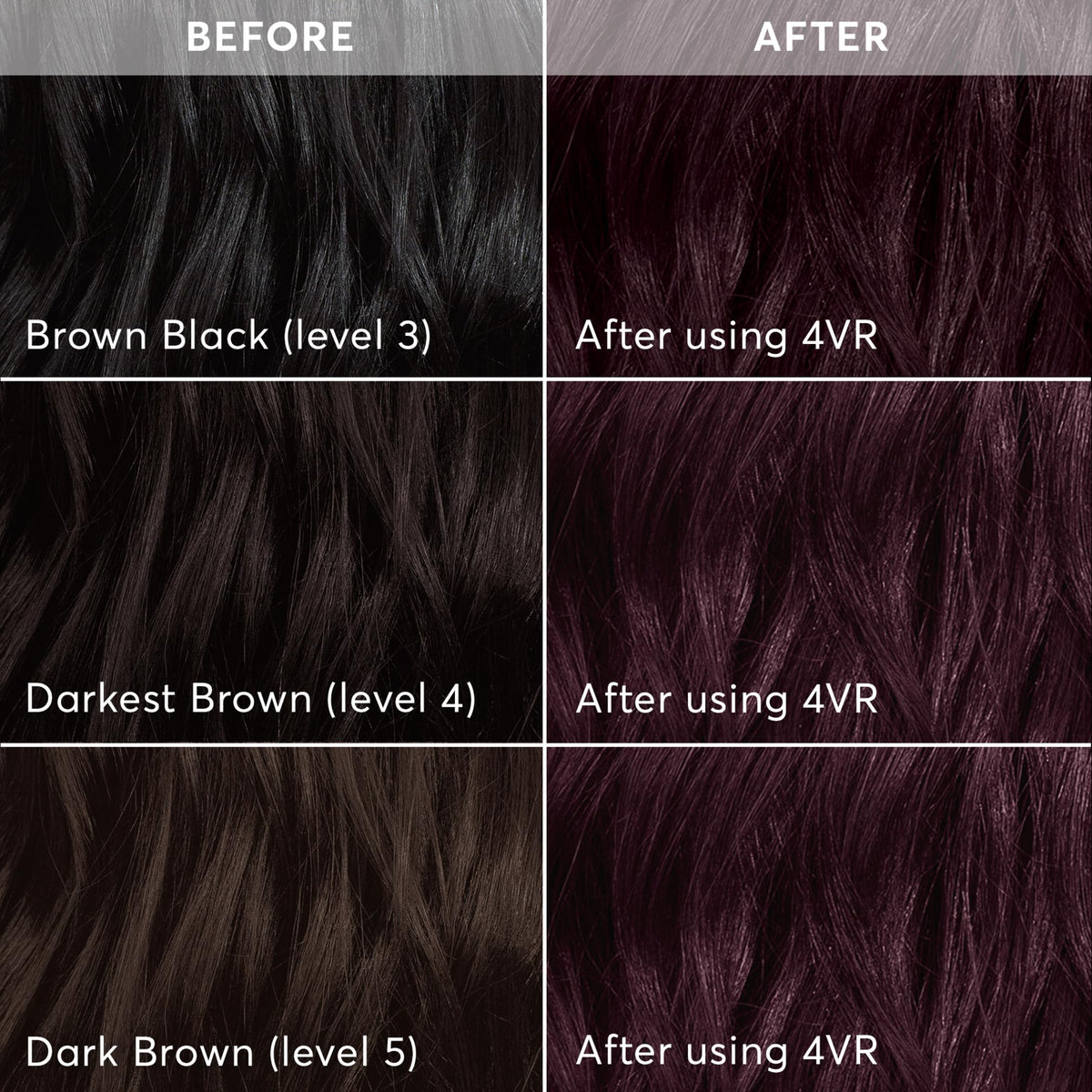 Madison Reed finished hair texture close-up showing glossy, conditioned shine