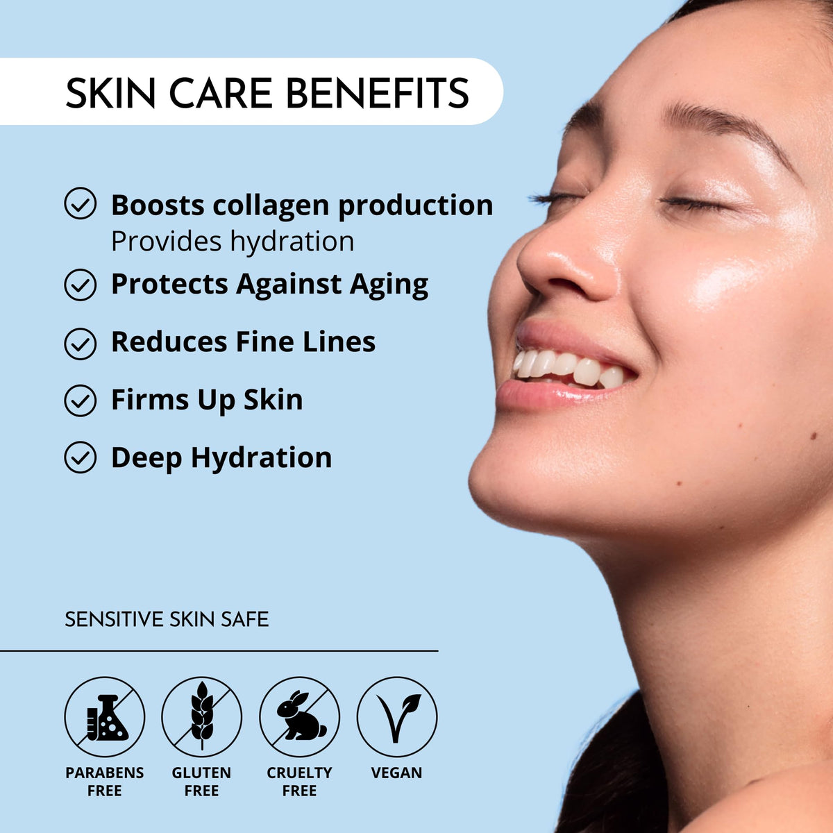 MAELOVE close-up of serum texture showing lightweight hydration