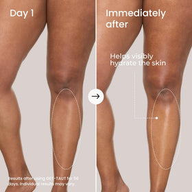 MAËLYS mousse texture on hand demonstrating lightweight absorption benefit