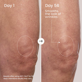 MAËLYS oil sheen on skin showing instant hydration and smooth finish