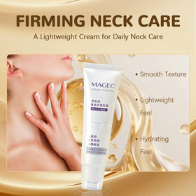 Magec Cream application demonstration using roller to lift and massage