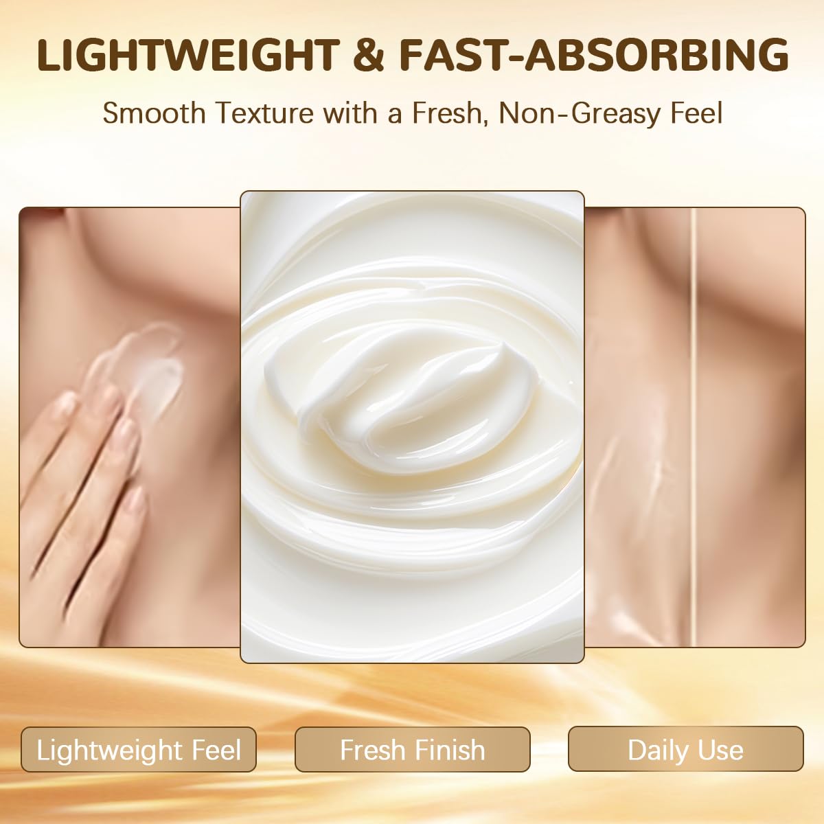 Magec Cream lifestyle on bathroom counter conveying spa-like at-home care