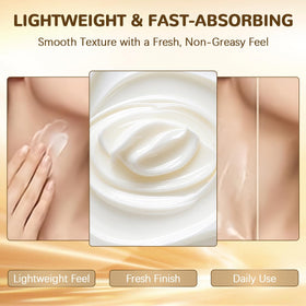 Magec Cream lifestyle on bathroom counter conveying spa-like at-home care