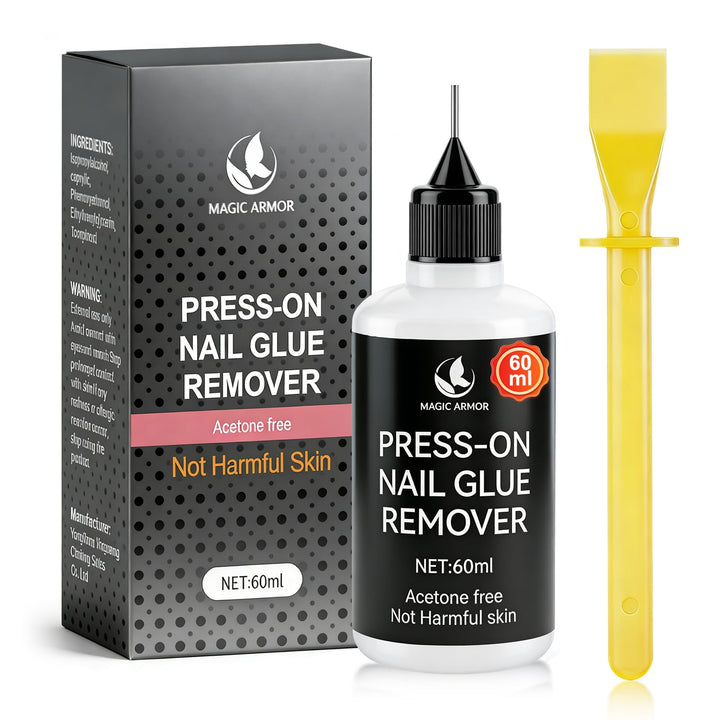 MAGIC ARMOR front packaging showing 60ml bottle and label, highlights gentle formula