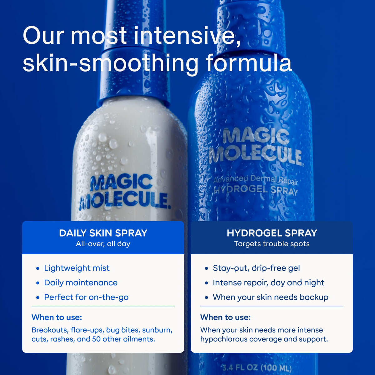 Magic Molecule gentle application to eyelid showing safe precision