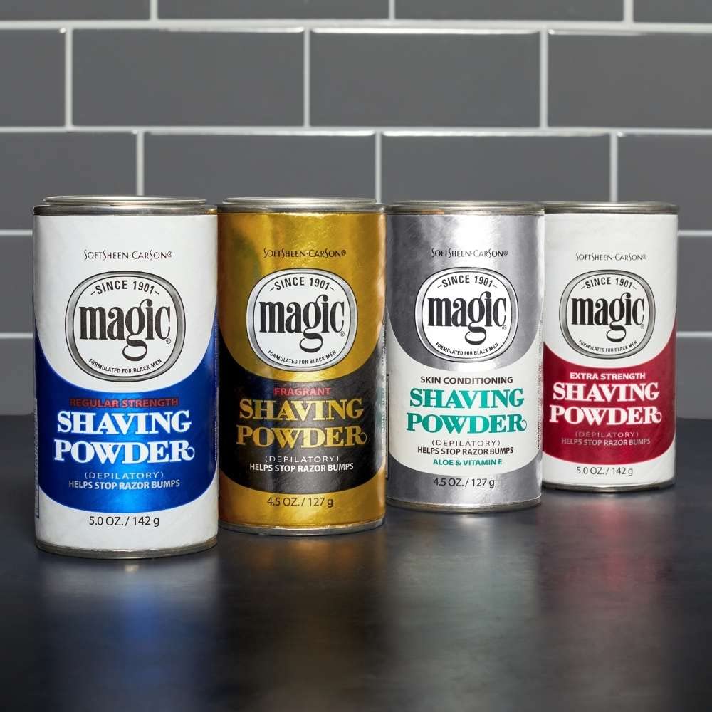 MAGIC jars on bathroom shelf illustrating easy storage and everyday accessibility