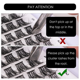 Magnetic SL application with tweezers demonstrating quick placement