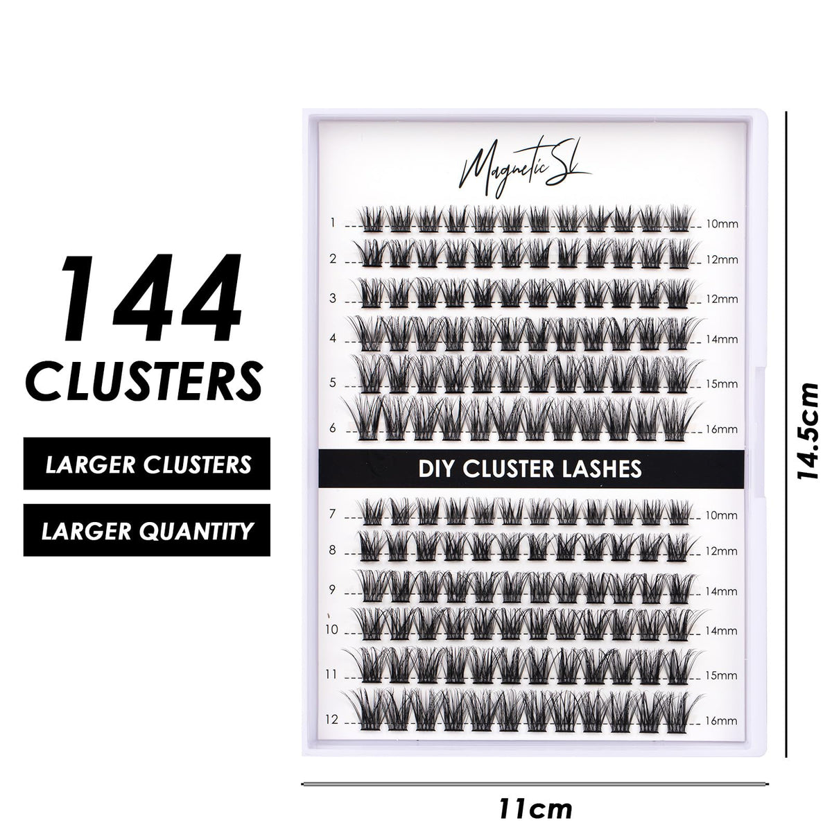 Magnetic SL close-up of cluster bands highlighting easy grip