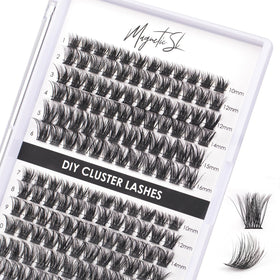 Magnetic SL front tray showing 144 mixed 10–16mm clusters for customizable volume