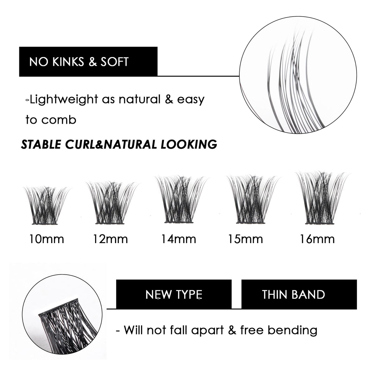 Magnetic SL fiber texture close-up highlighting soft matte vegan lashes for natural look