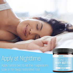Magnum Solace being applied to legs for easy nighttime use
