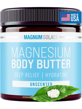 Magnum Solace jar on a bedside table suggesting bedtime routine benefit