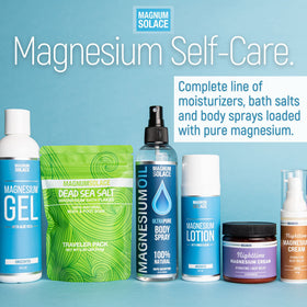 Magnum Solace 10 lb container beside household items showing scale and long-lasting supply benefit