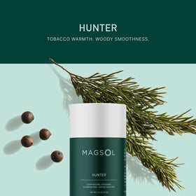 MagSol label close-up showing simple ingredient list for sensitive skin benefit