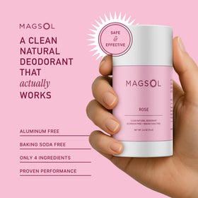 MagSol Organics texture close-up showing smooth stick for easy glide