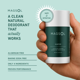 MagSol texture close-up highlighting beeswax and almond oil for smooth application benefit
