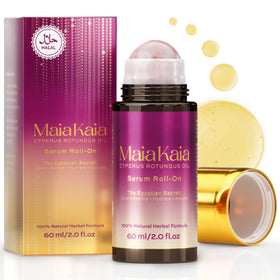 Maia Kaia front packaging showing roll-on bottle and benefits