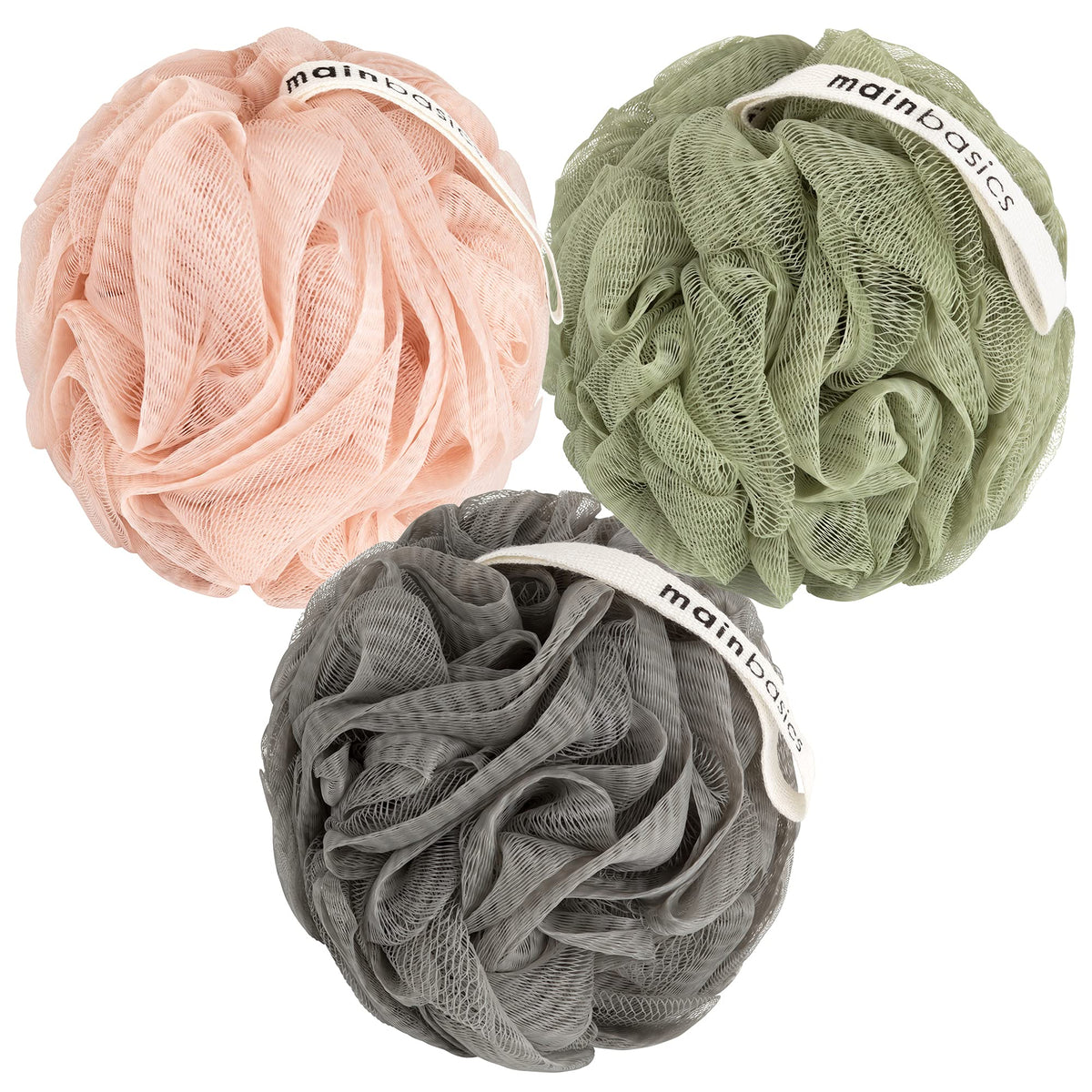MainBasics front view pouf showing Earthy Love colors and soft foam benefit