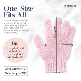 MainBasics glove hanging by loop to air dry after use benefit: quick drying prevents mildew