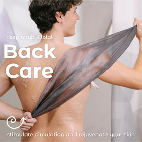 MainBasics in-shower image with rich lather that enhances cleansing and suds performance