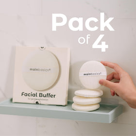 MainBasics pad drying on rack illustrating reusable care and hygienic air-dry benefit