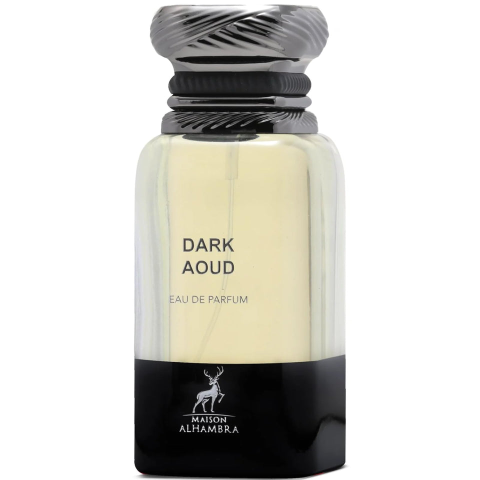 Maison Alhambra front bottle shot showing sleek 80ml design and elegant finish