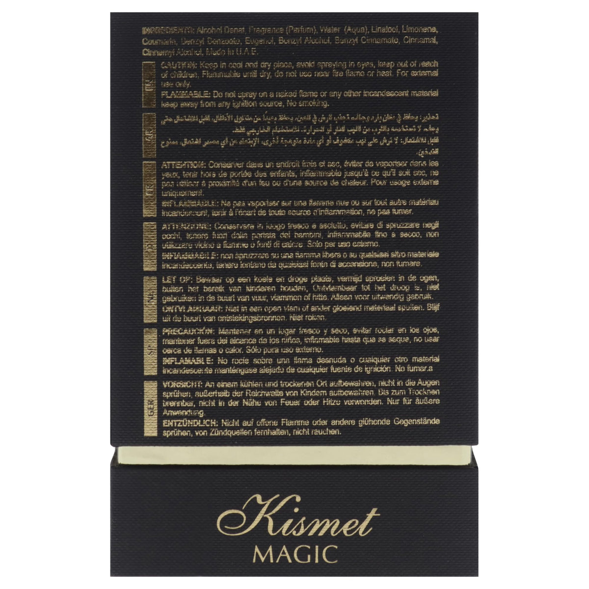Maison Alhambra placed on evening table portraying mood-setting fragrance for nights