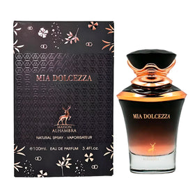 Maison Alhambra close-up of notes emphasizing bergamot, rose and vanilla warmth
