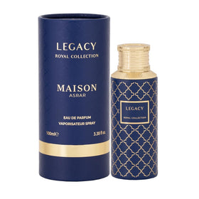 MAISON ASRAR 100 ml bottle beside hand for size reference and gifting benefit