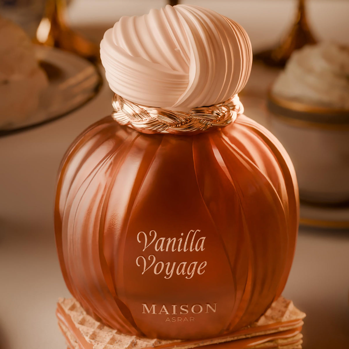 MAISON ASRAR boxed packaging display indicating gift-ready presentation benefit