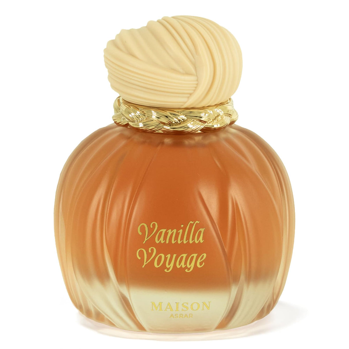 MAISON ASRAR front bottle view showing elegant design and instant product recognition benefit